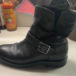FRYE moto boots size 8